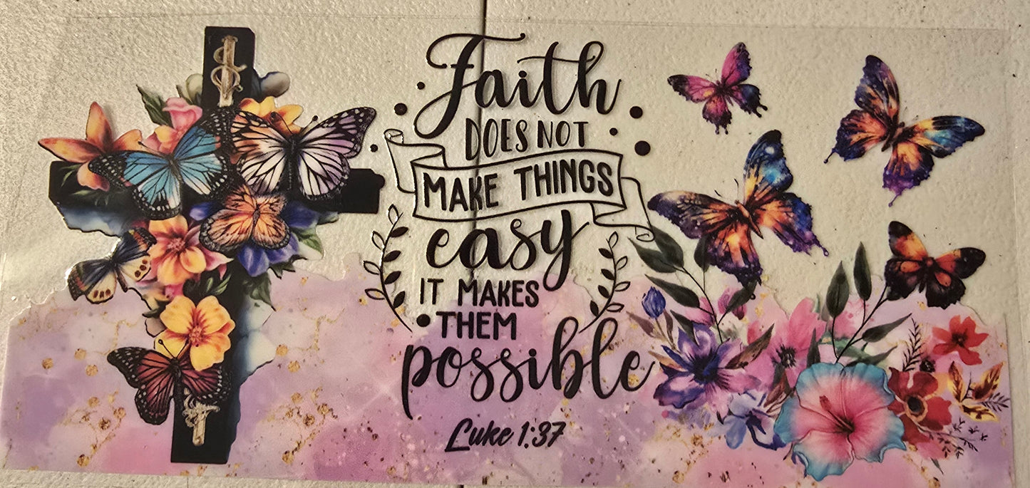 FAITH AND BUTTERFLIES