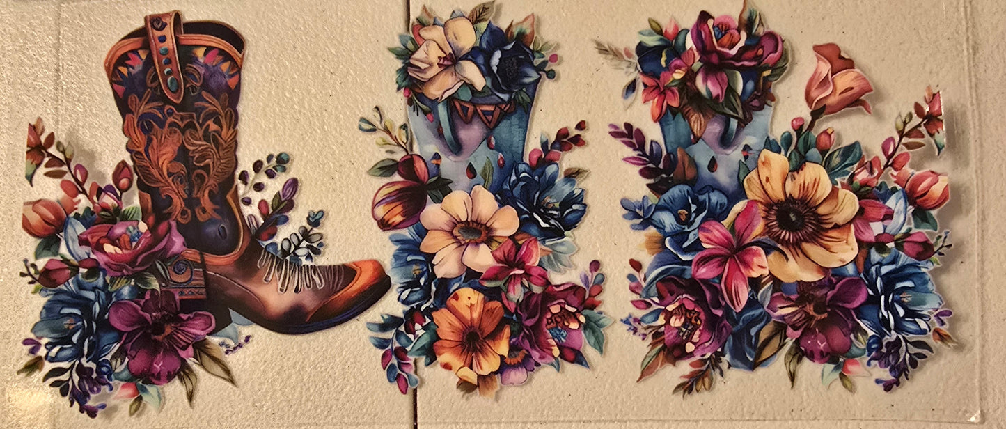 WESTEN BOOT AND FLOWERS