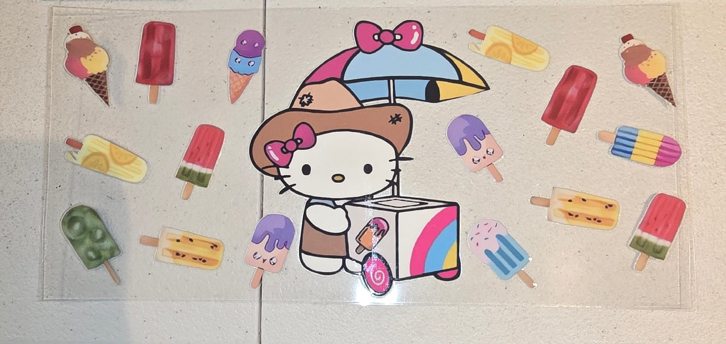 HELLO KITTY BEACHING
