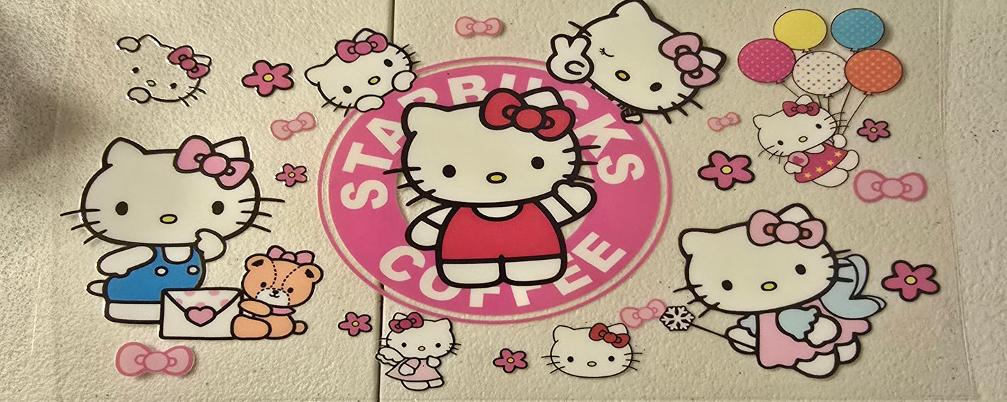 Hello Kitty Pink Star Bucks