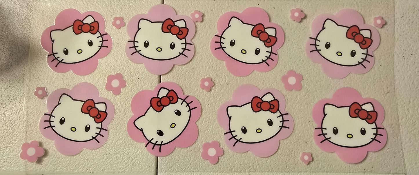 Hello Kitty Pink Flower