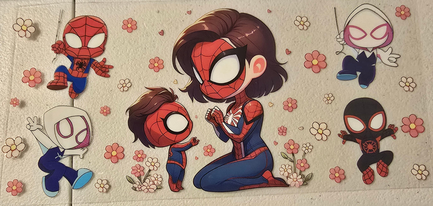 SPIDER MOM AND SON