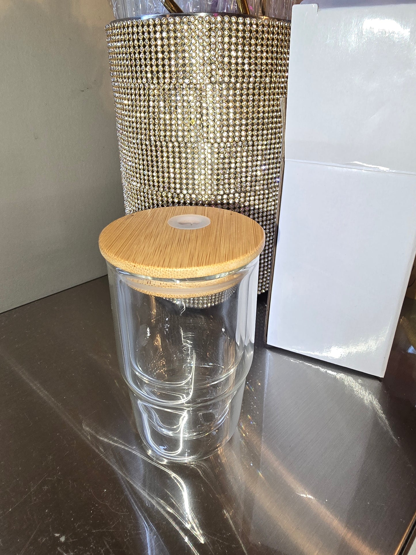 3OZ MINI SNOW GLOBE TUMBLER