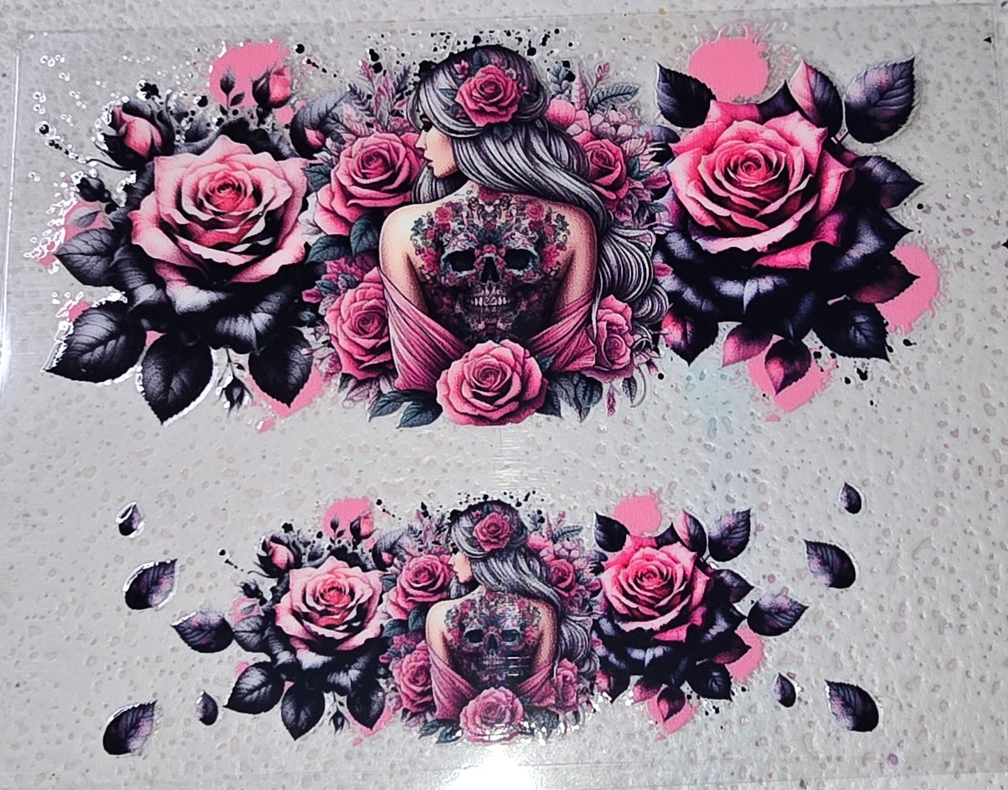 MINI TATOO GIRL TUMBLER WRAP