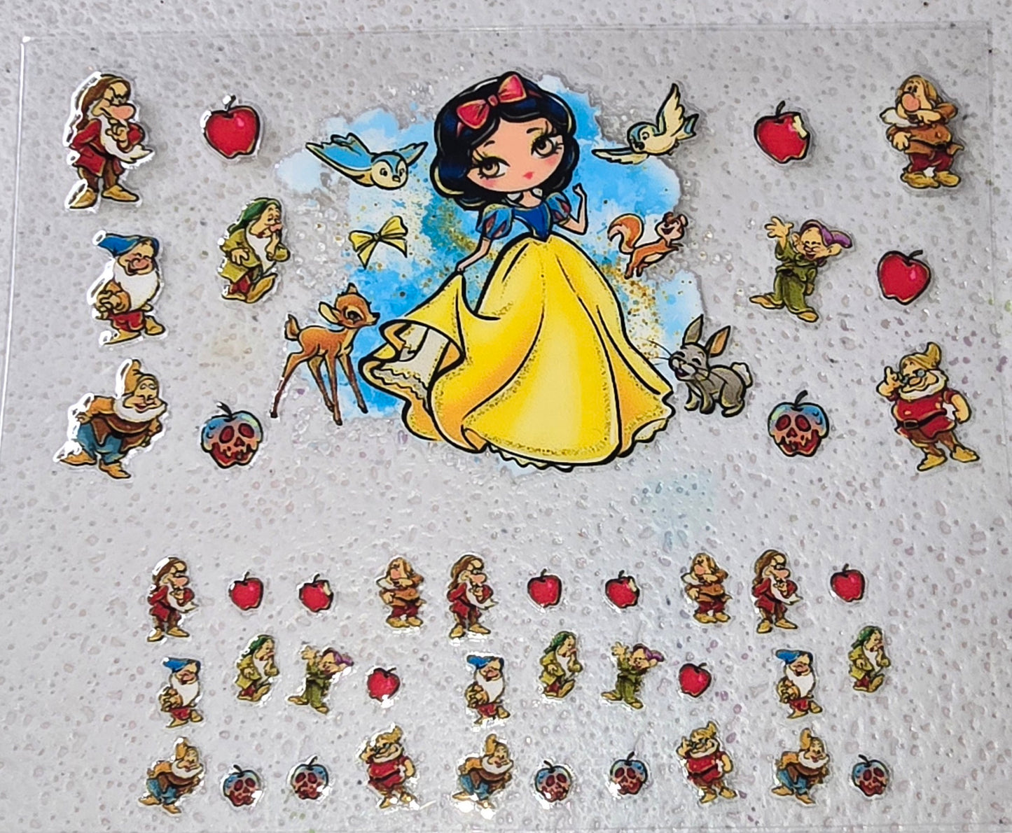 MINI SNOWWHITE TUMBLER WRAP