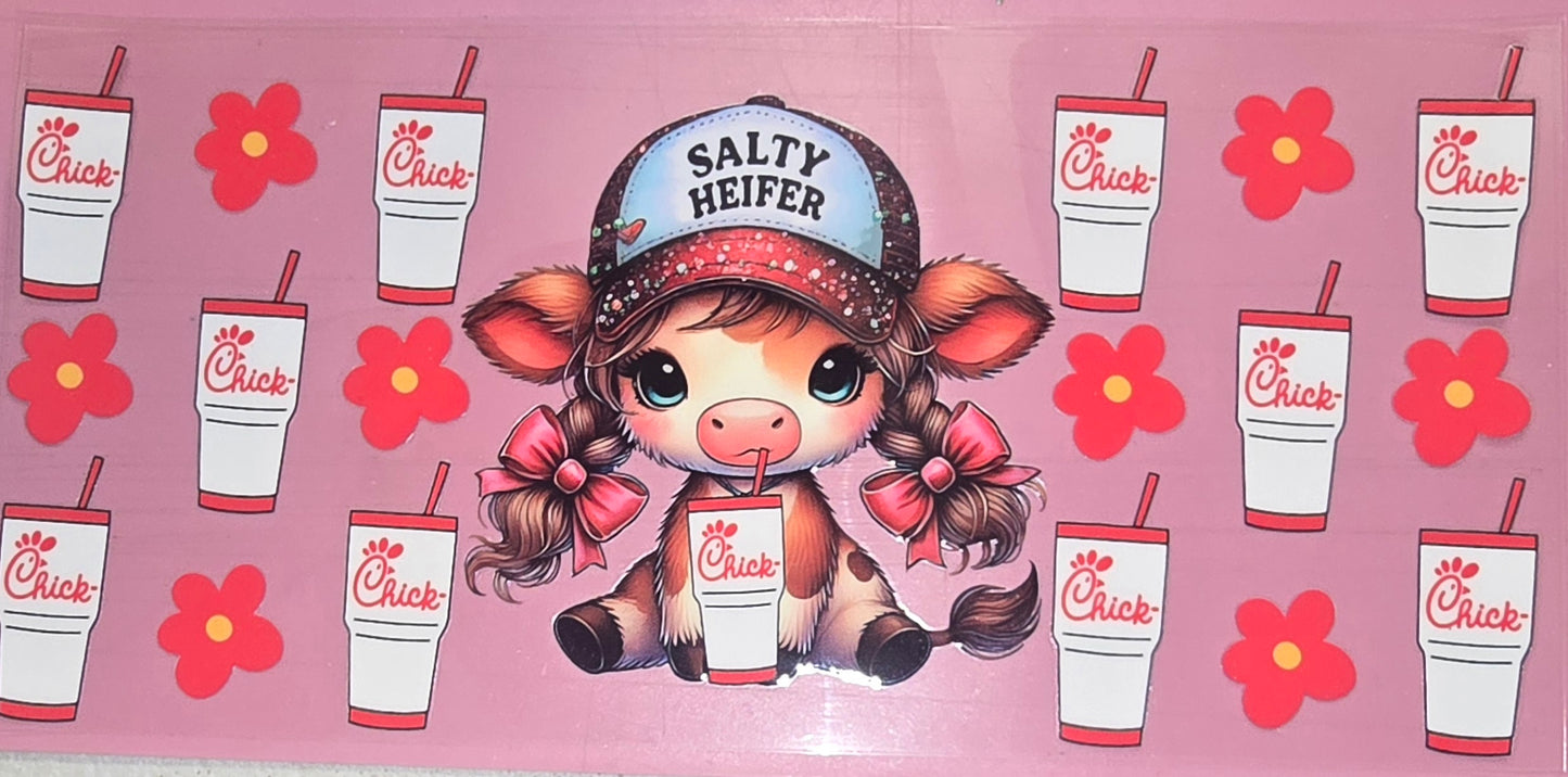 CHICK-FLI-A HIGHLAND COW WRAP