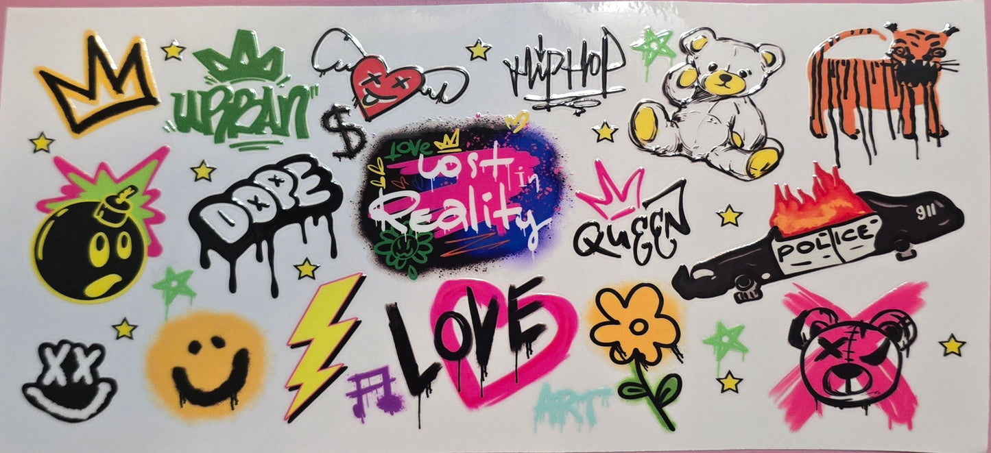 COLOR GRAFFITI WRAP