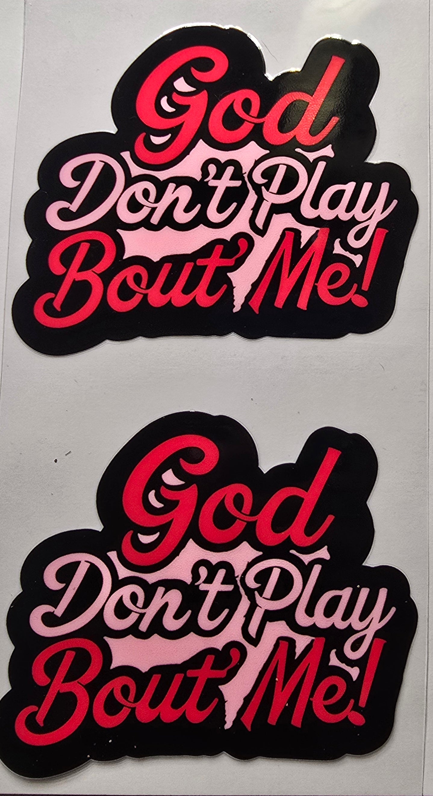 God Don't Play About Me