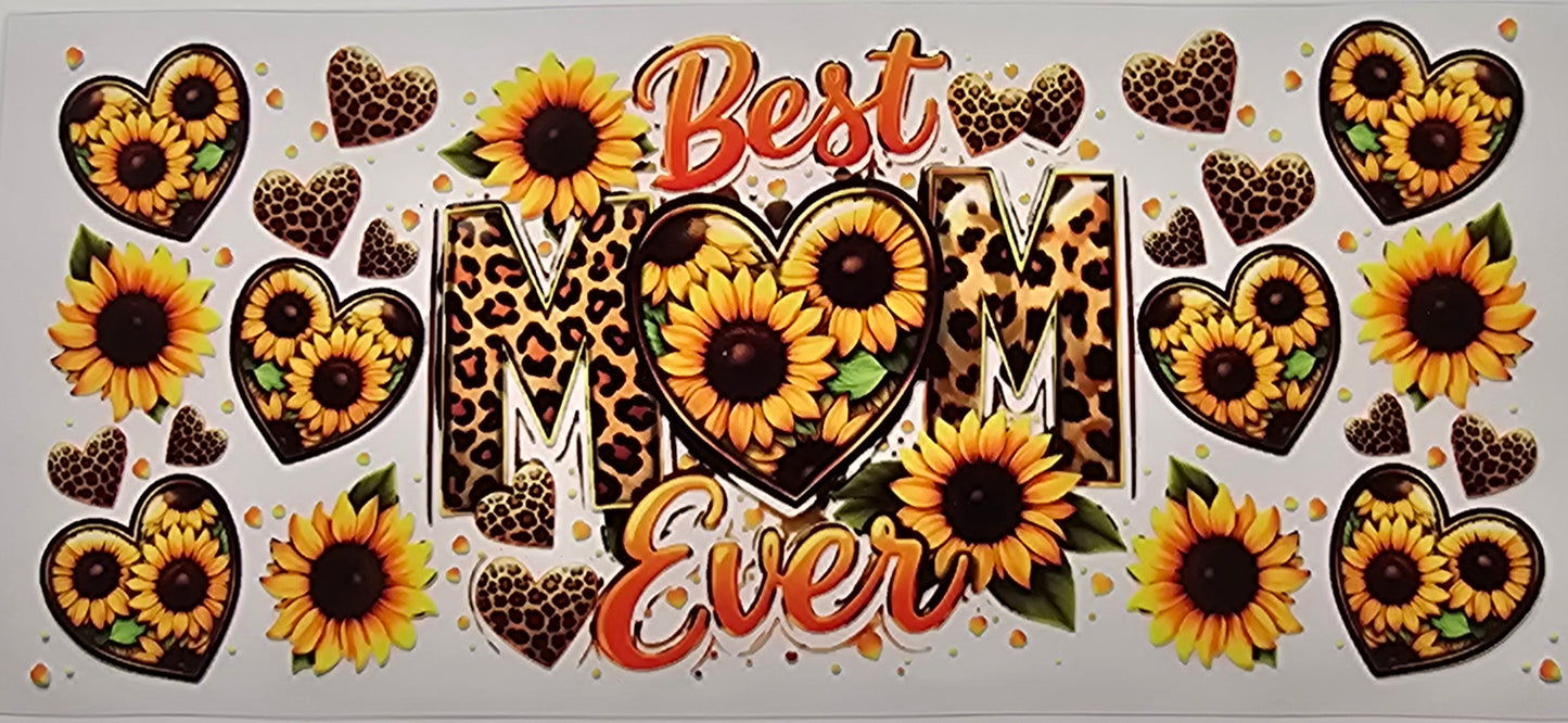 Best MOM Ever Sunflower Wrap
