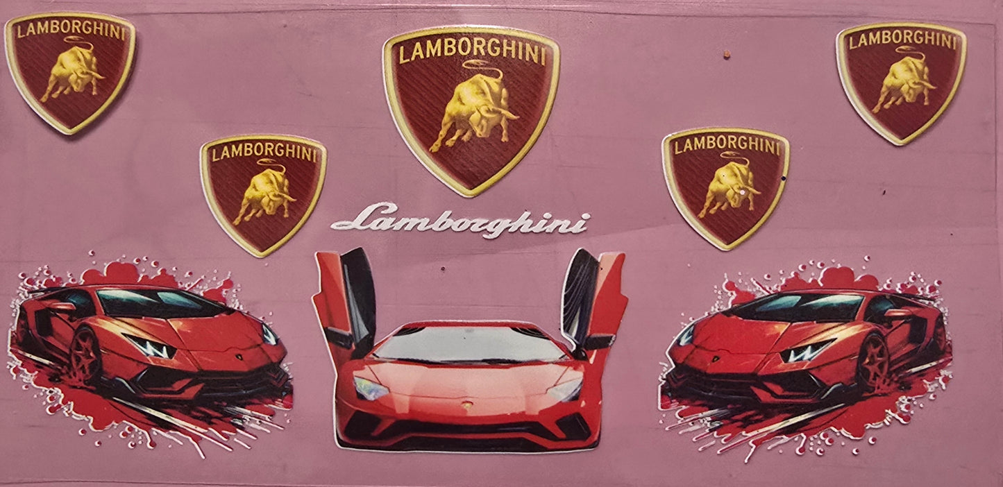 Red Lamborghini Wrap