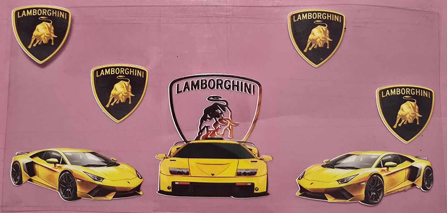 Yellow Lamborghini Wrap