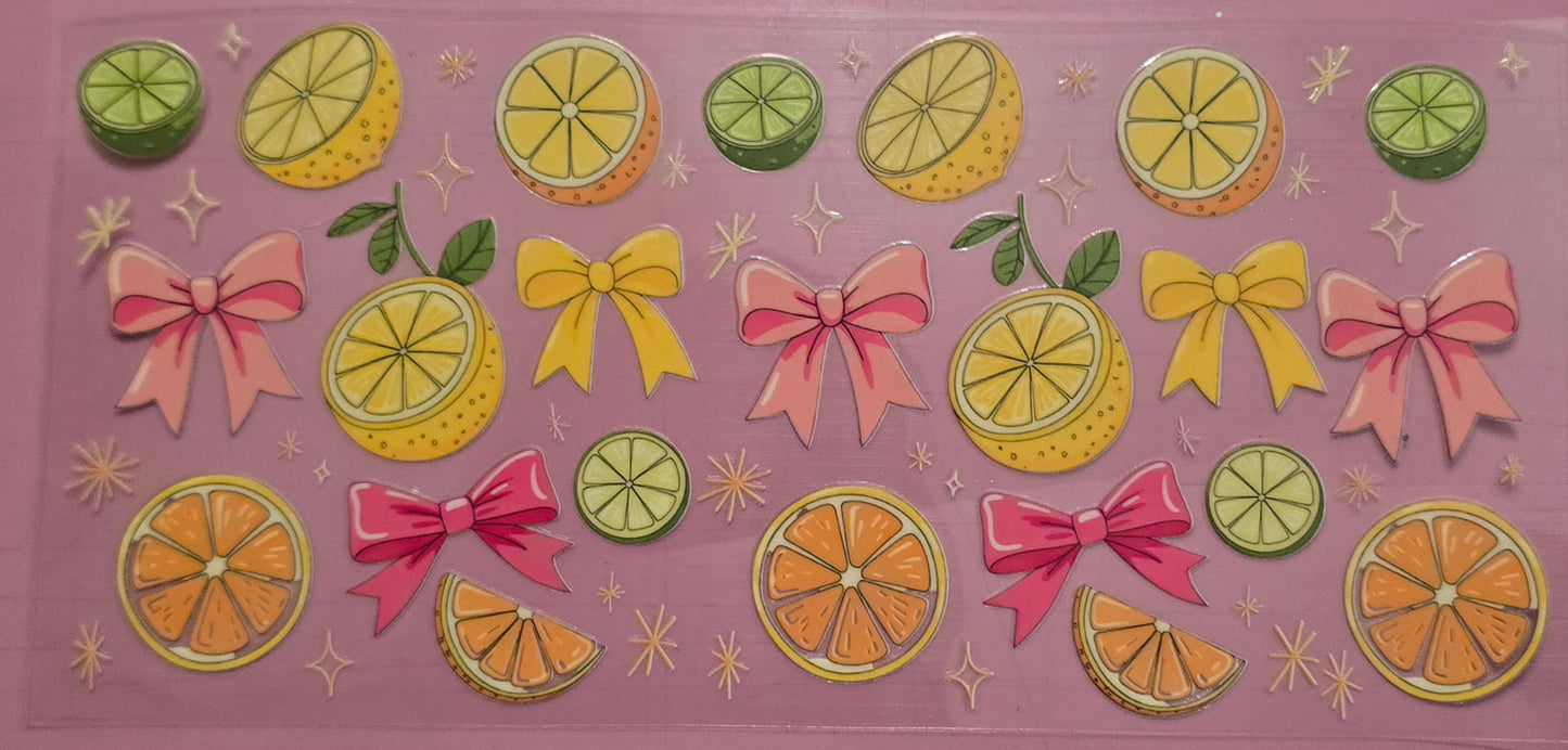 Lemon and Lime wrap