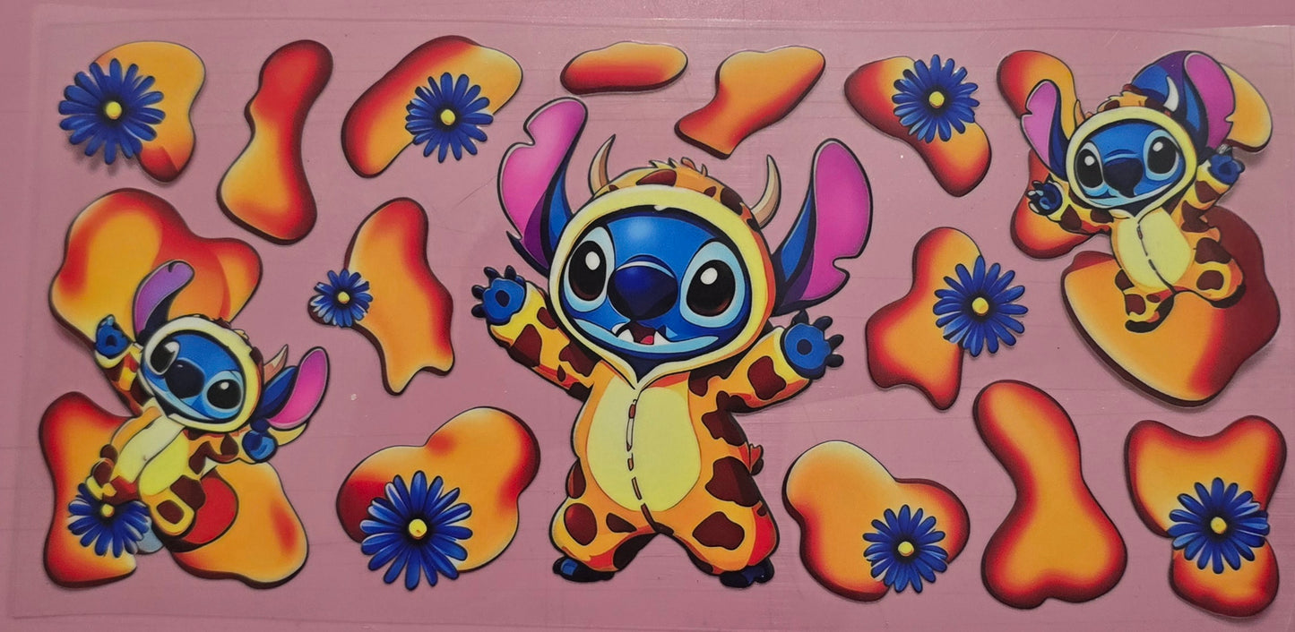 Stitch cow suite wrap