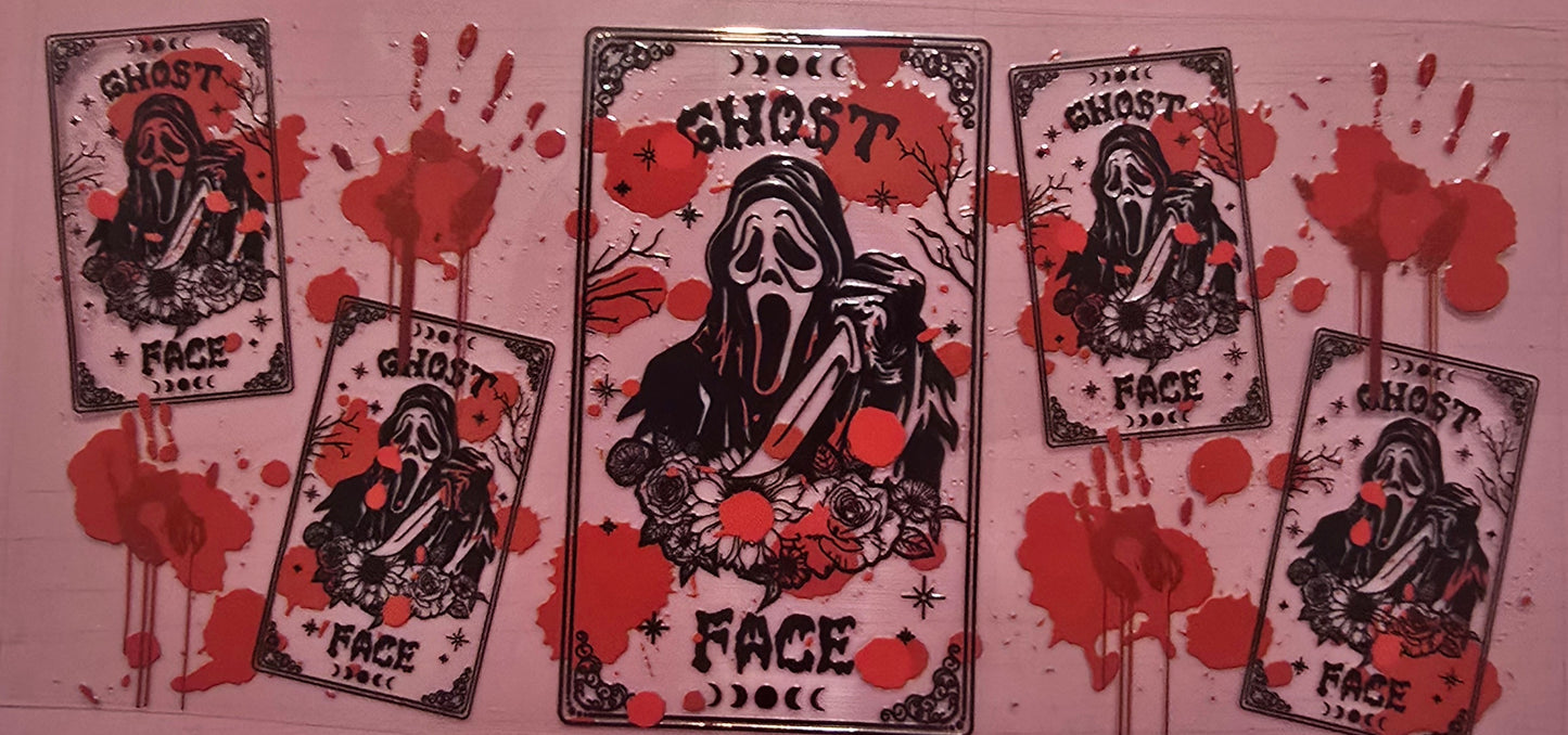Ghost Face Hand Print Wrap