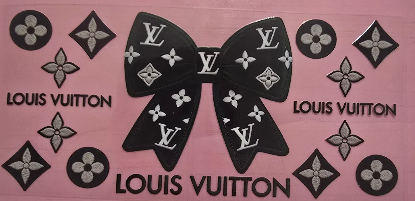 Green LV Bow Wrap