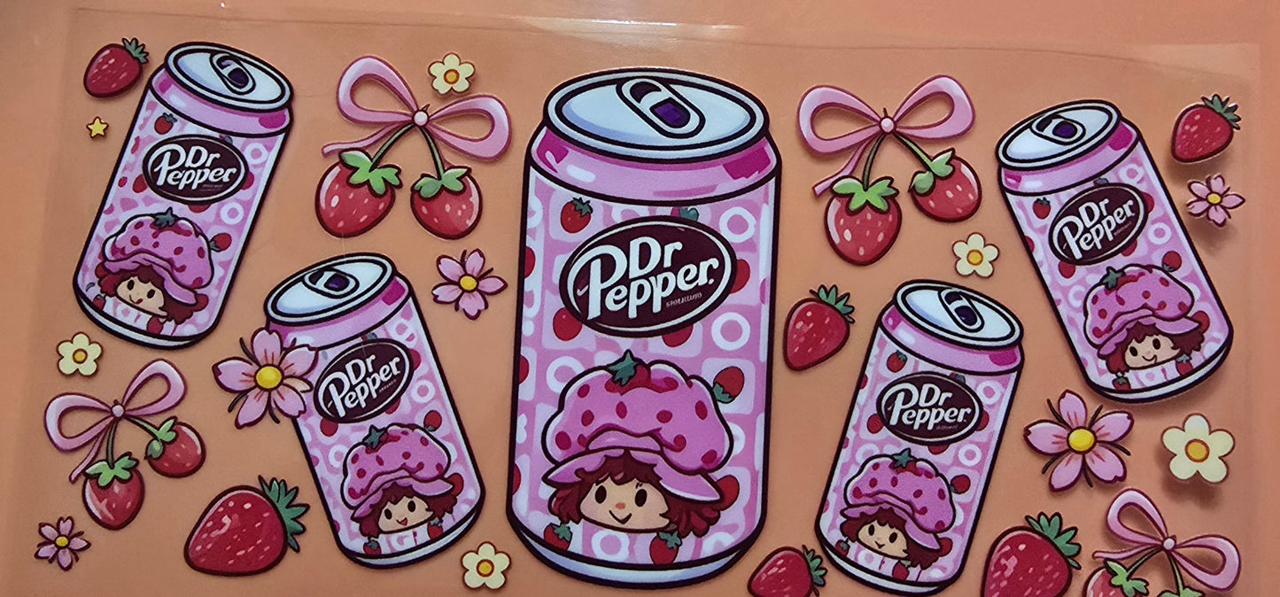 Dr Pepper Strawberry Shortcake Cup Wrap