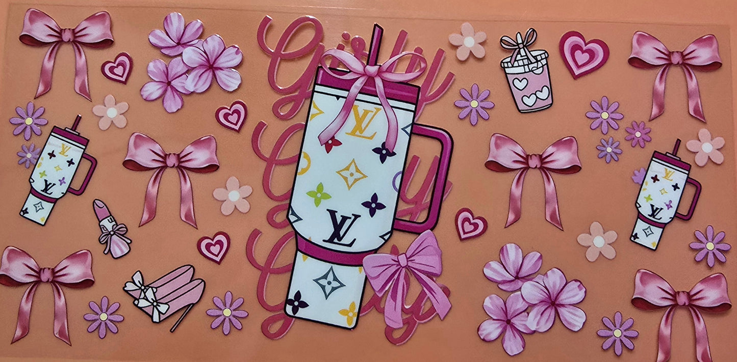 Girly Girly Girly LV Cup Wrap