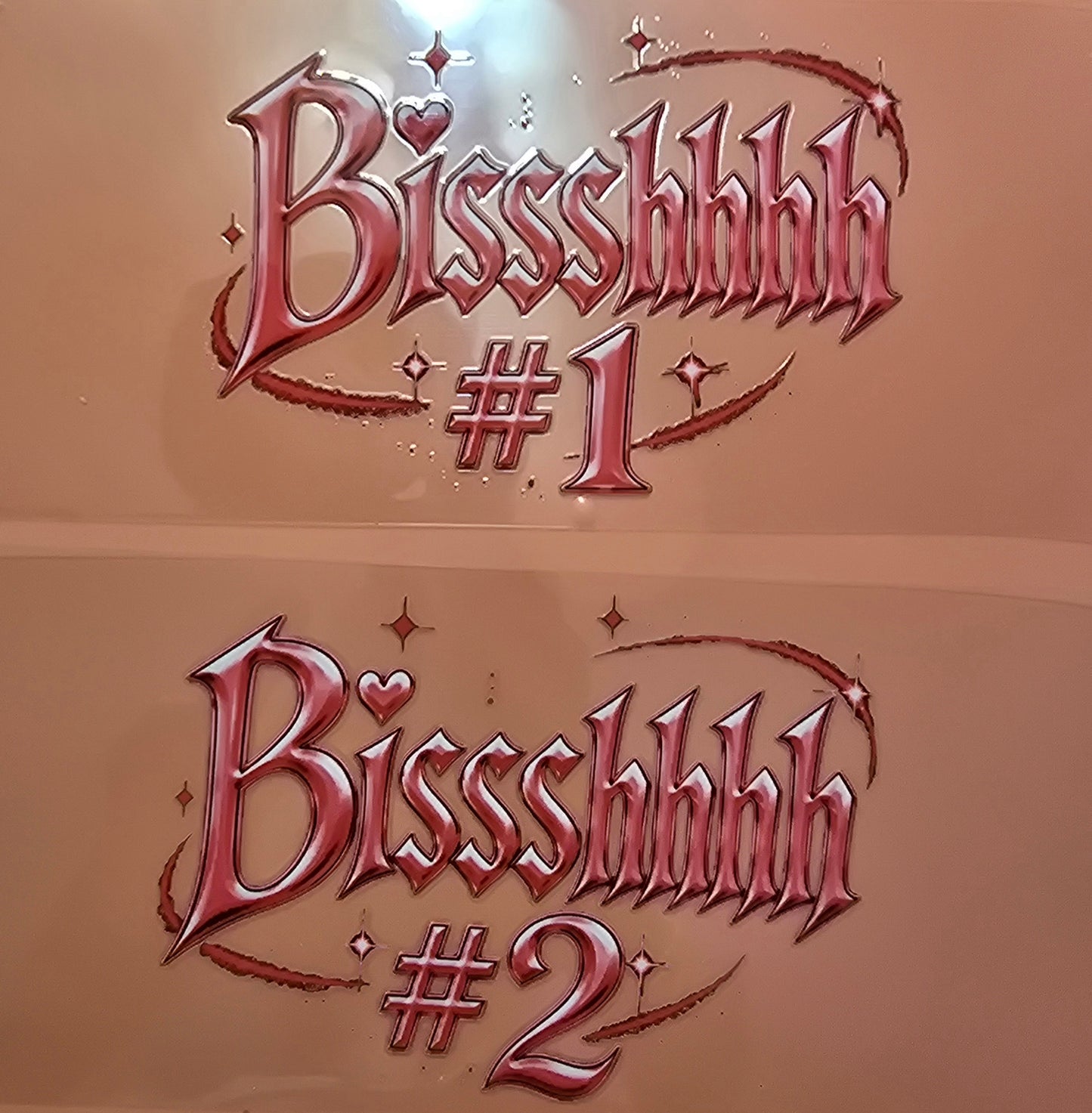 Bissshhhh#1 & Bissshhhh#2 Custom Cup Wrap