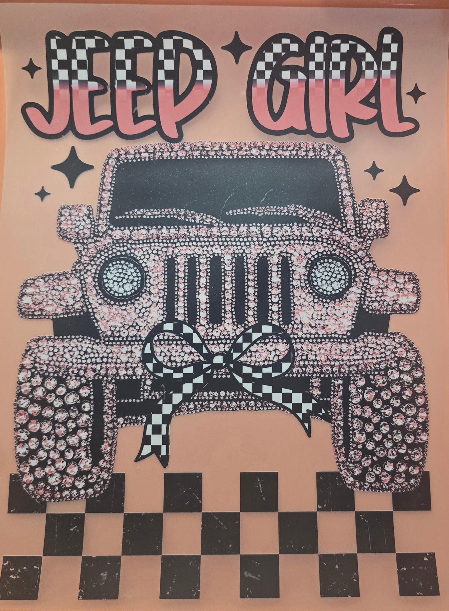 Jeep Girl Shirt Transfer