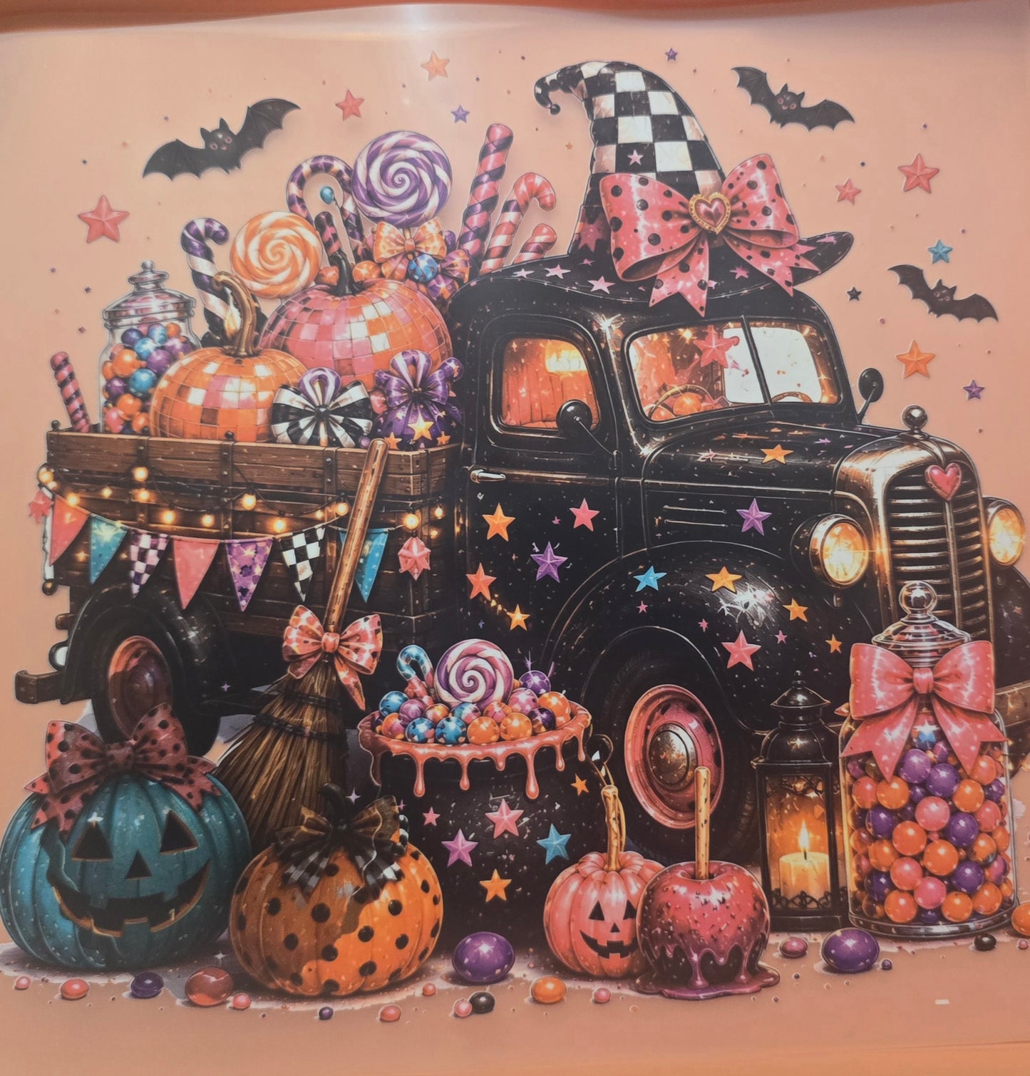 Candy Fall Truck Shirt Transfer