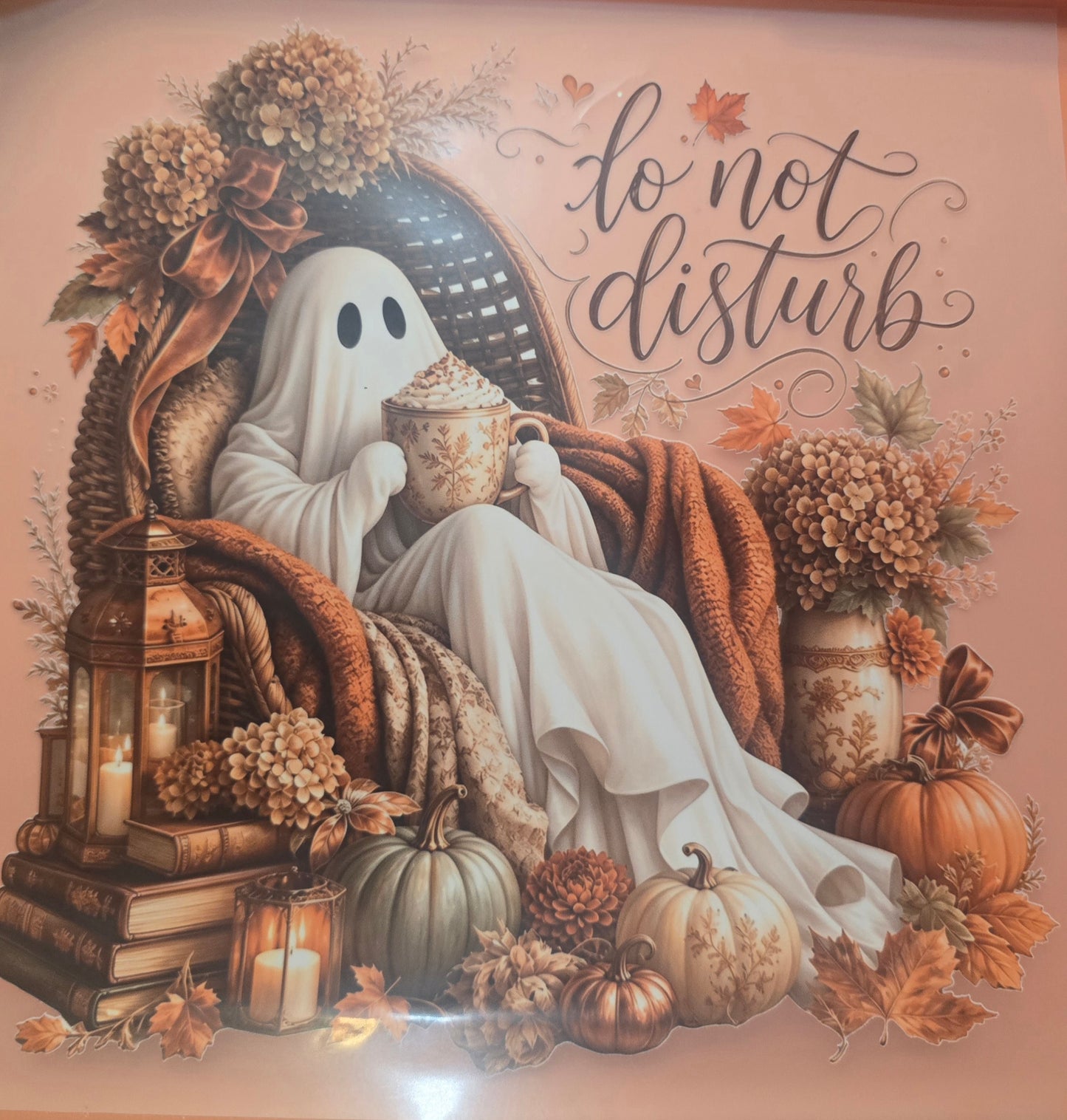 Do Not Disturb Ghost Shirt Transfer