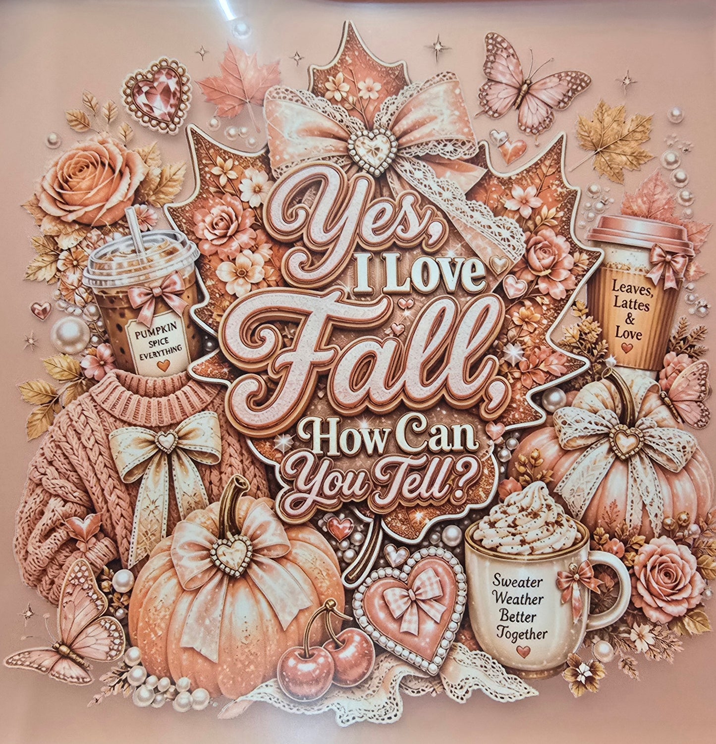 Yes I love Fall Shirt Transfer