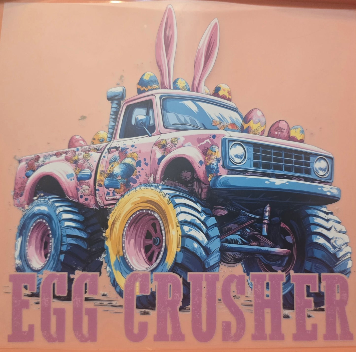 EGG CRUSHER Shirt Transfer