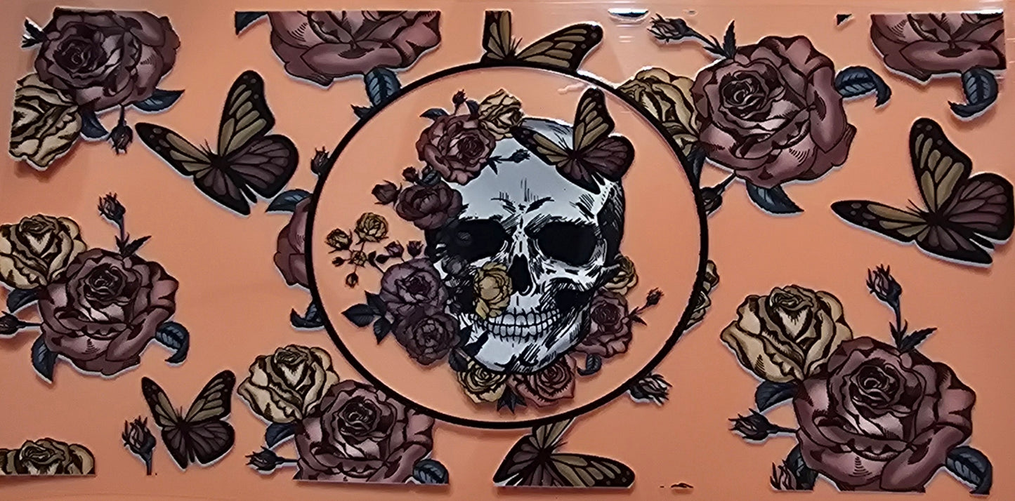 Rose Skull Wrap