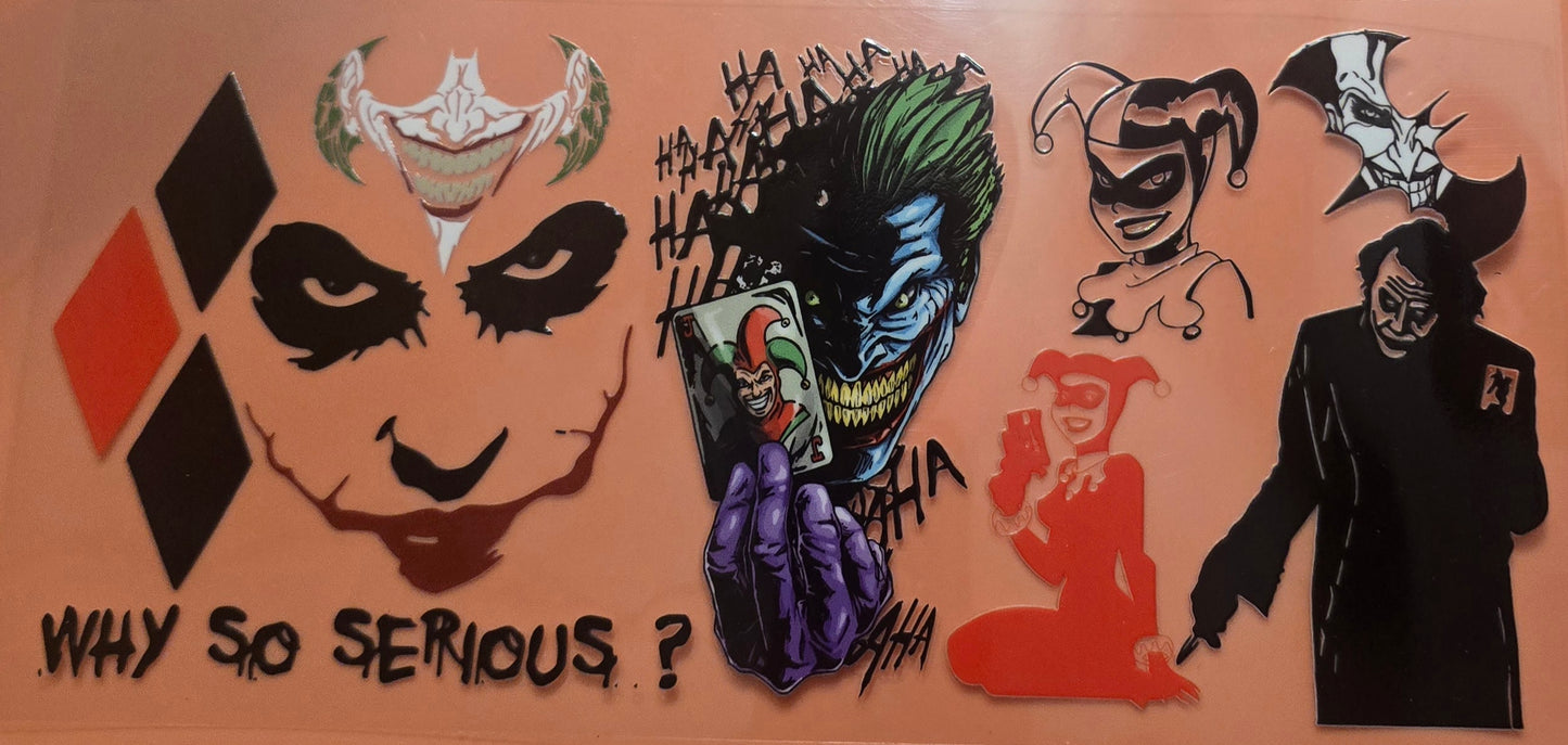 WHY SO SERIOUS JOKER WRAP