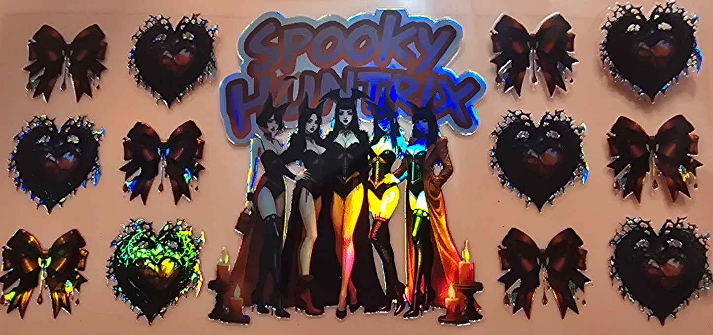 Holographic Spooky Huntrix Wrap