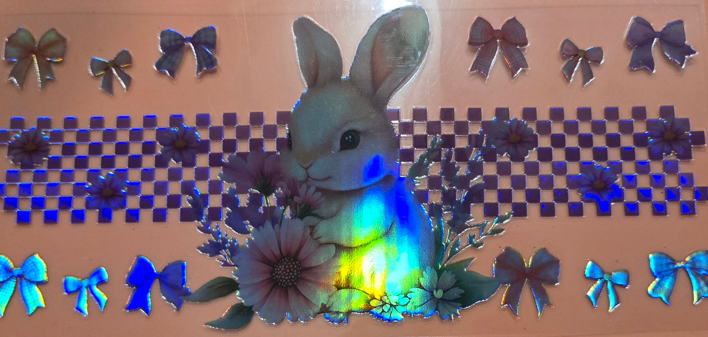 Holographic Baby Rabbit Wrap