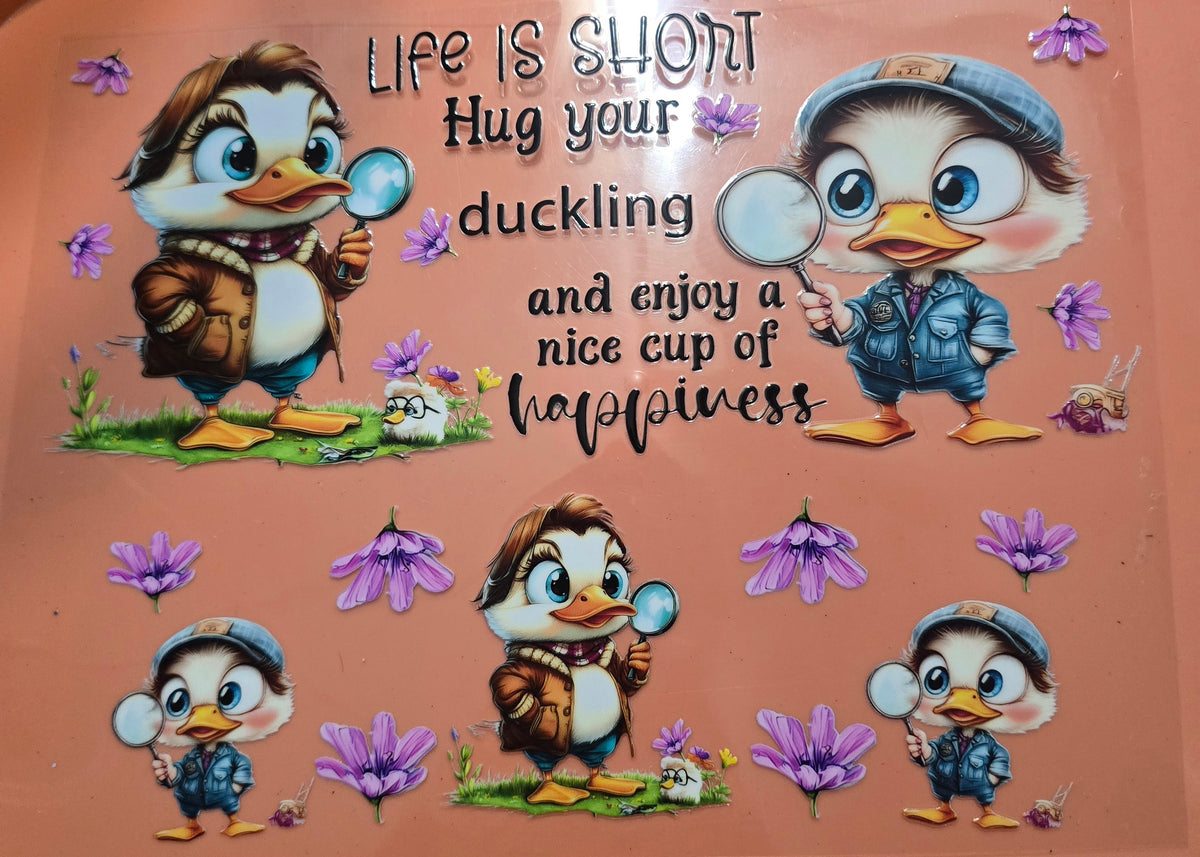 Life Is To Short Duckling 40oz Wrap