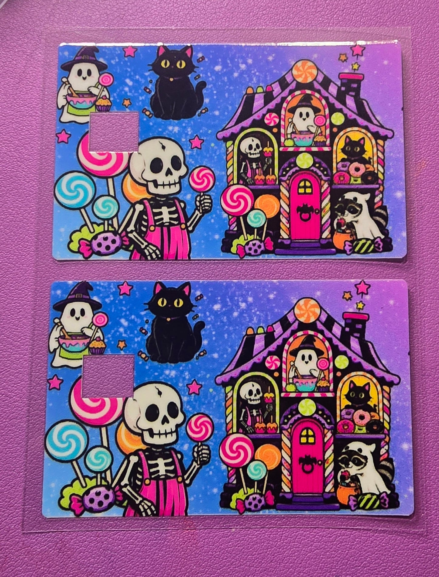 Fun Halloween Credit Card Wrap