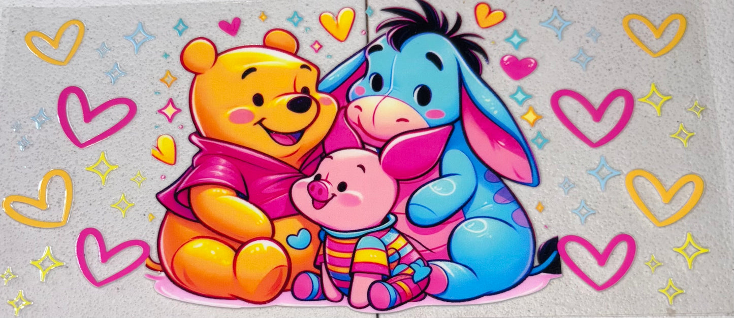 Pooh Eeyore and piglet wrap