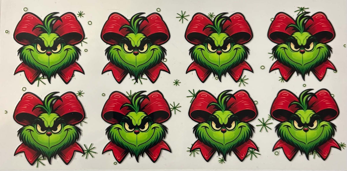 Christmas Grinch Wrap