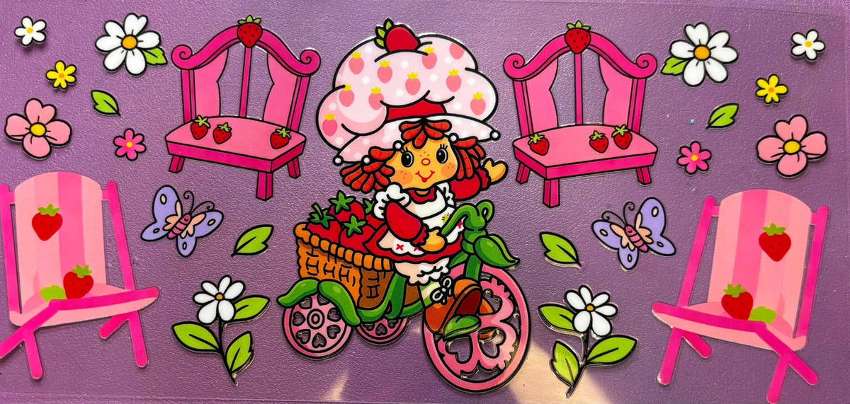 Strawberry Shortcake Bicycle Wrap