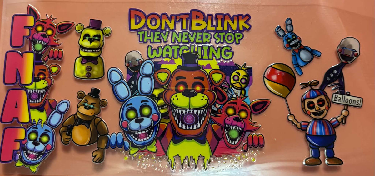 Freddy Faz Bear Don't Blink Wrap
