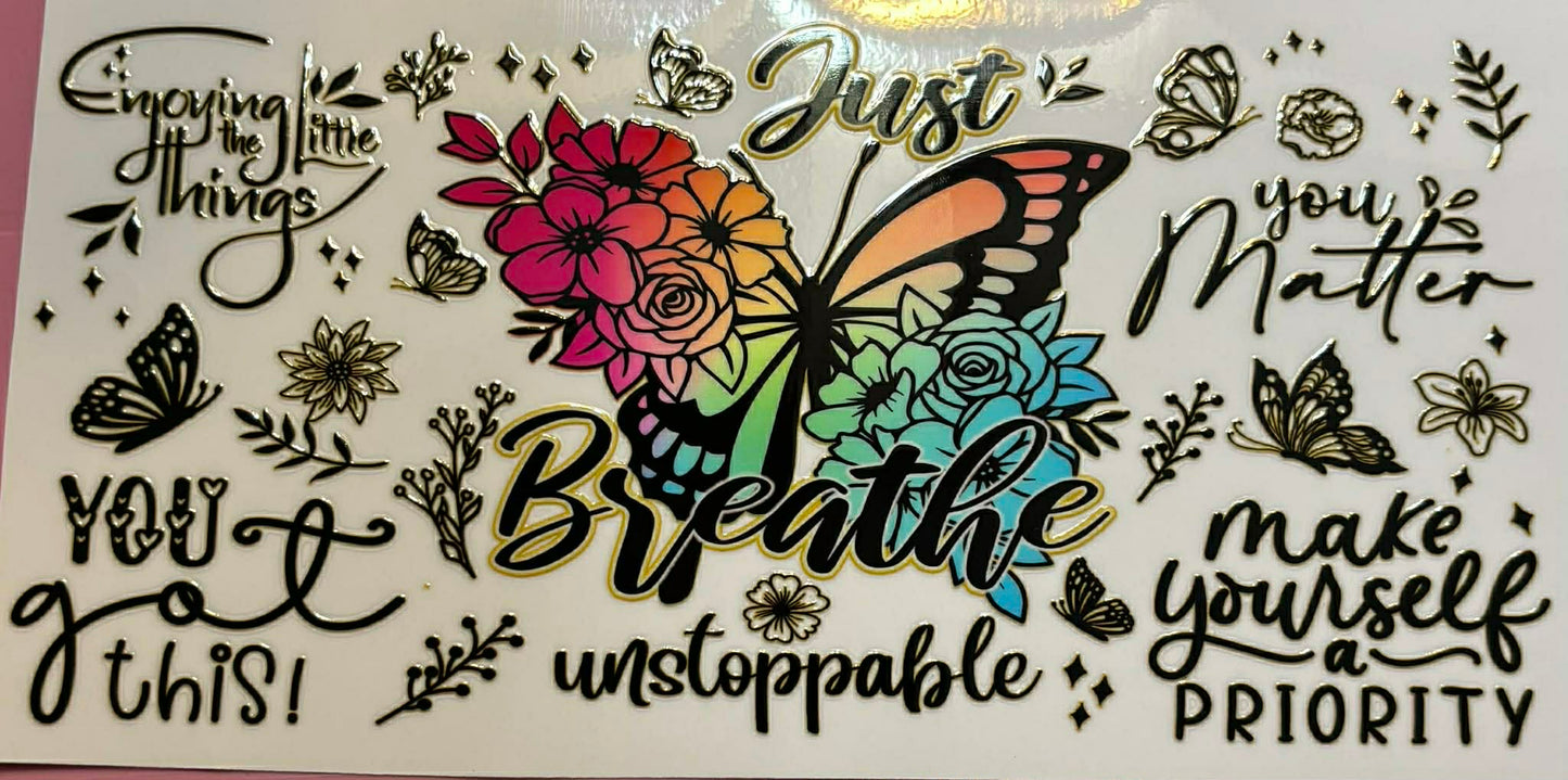 Just Breathe self worth wrap