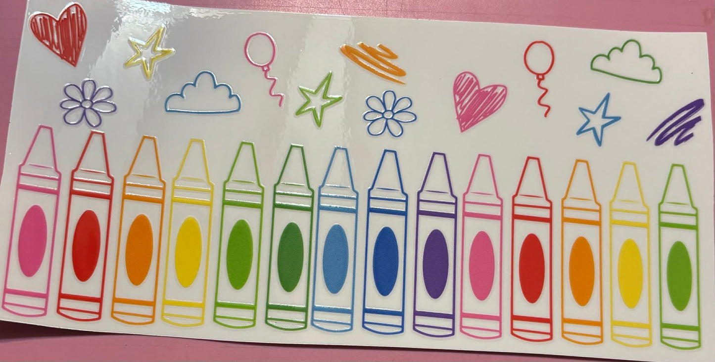 Crayons Wrap