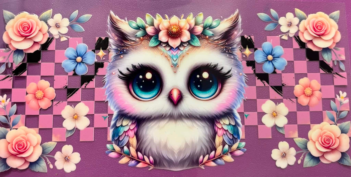 Flower Owl Wrap