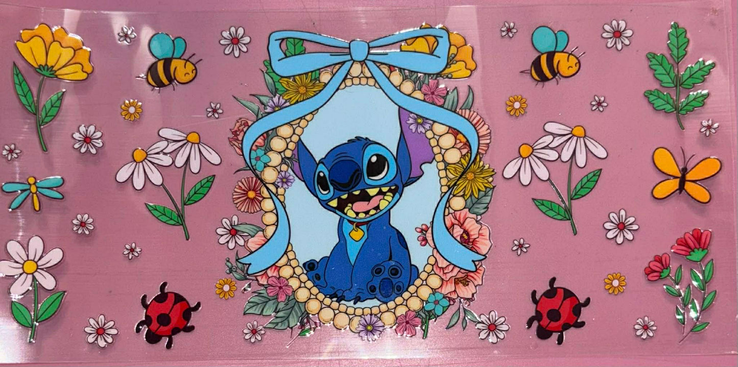 Stitch flower wrap