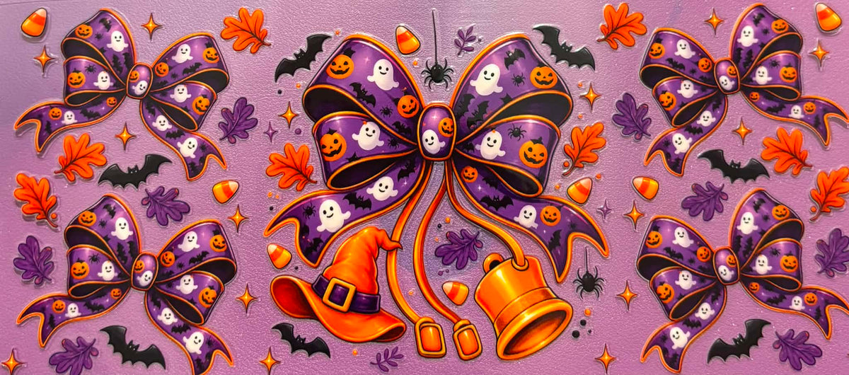 Halloween Bow Wrap