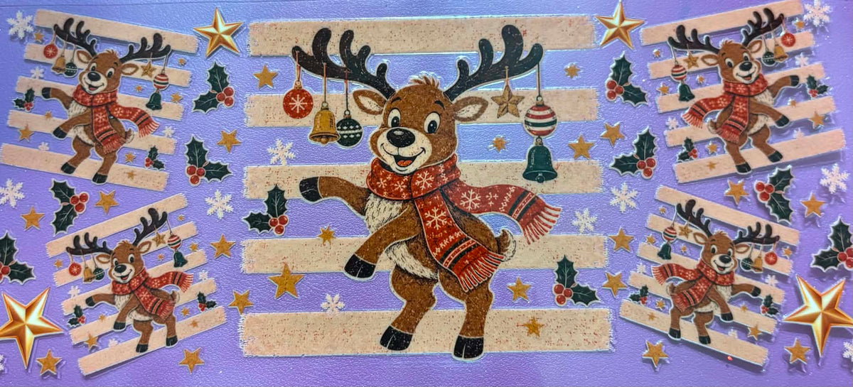 Dancing Reindeer Wrap