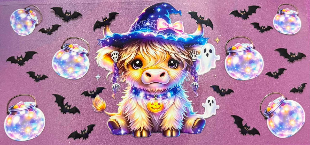 Cute Spooky Baby HIghland Wrap