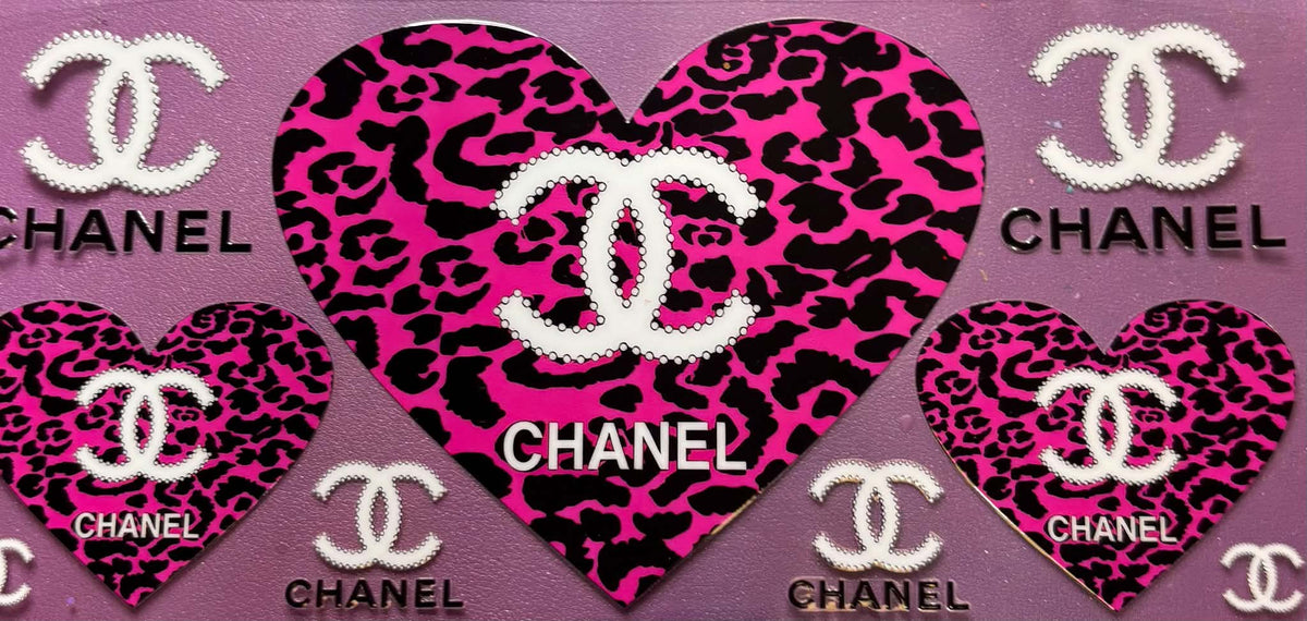 Hot Pink Chanel Heart Wrap