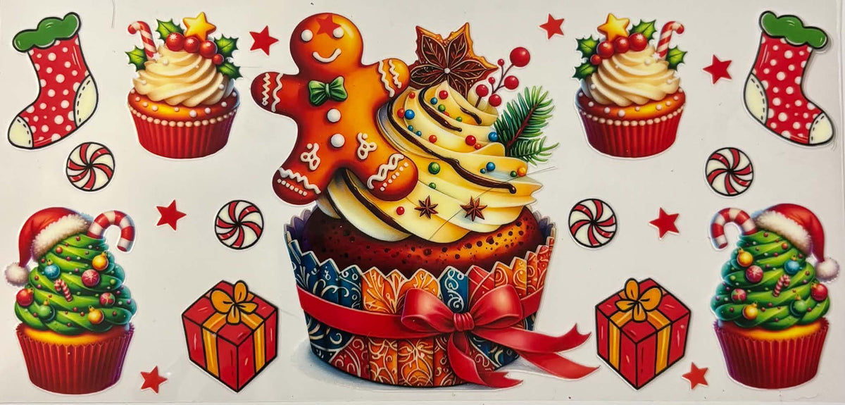 Christmas Cupcake Wrap