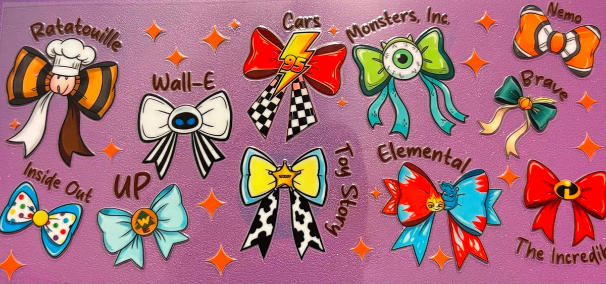 Characters Bow Wrap