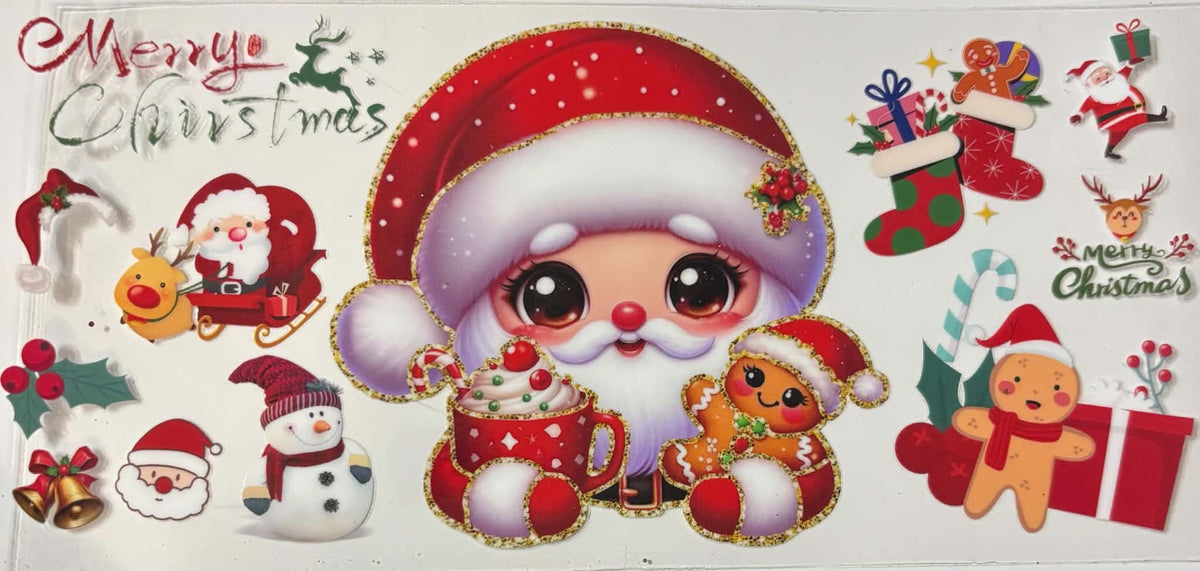 Baby Santa Christmas Wrap