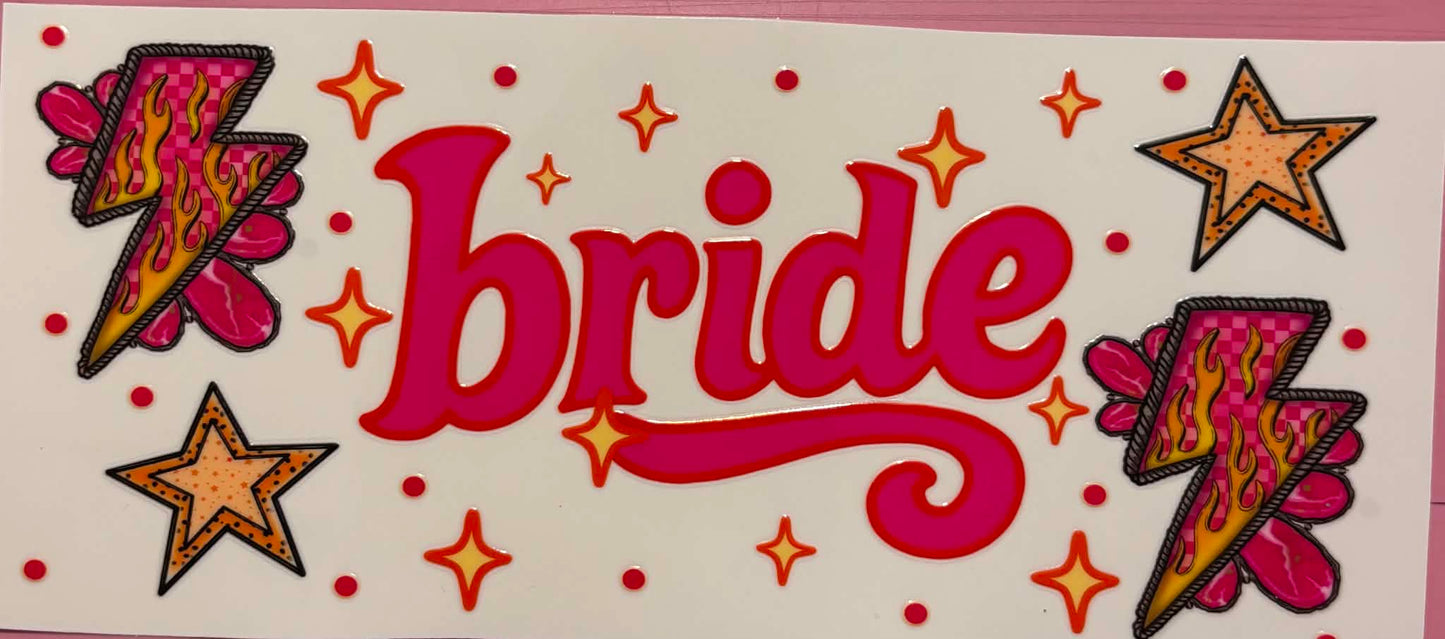 Pink Bride Wrap