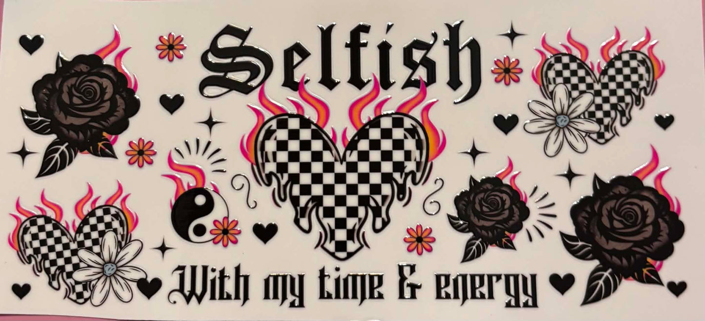 Selfish sarcastic wrap